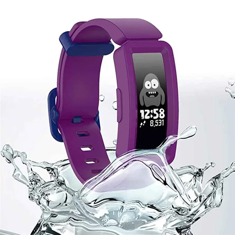 Ремешок для браслета Fitbit ACE 3 из силикона для детей в спортивном стиле Inspire 2.