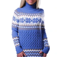 womens christmas turtleneck sweater 2021 winter casual basic pullover jumper long sleeve loose fashion tops