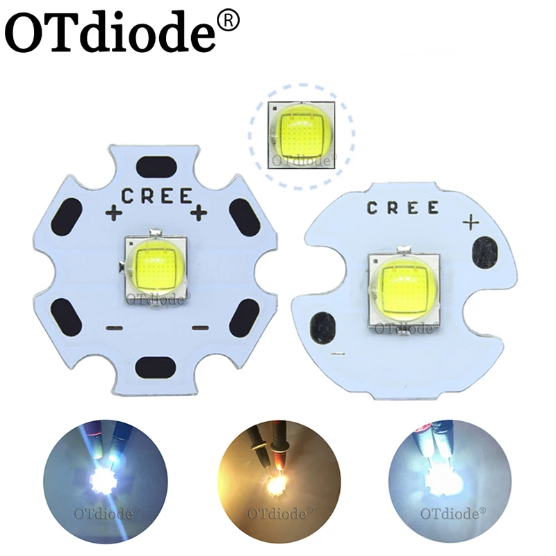 Светодиодный светильник Cree XLamp 10 Вт холодный нейтральный теплый белый высокая