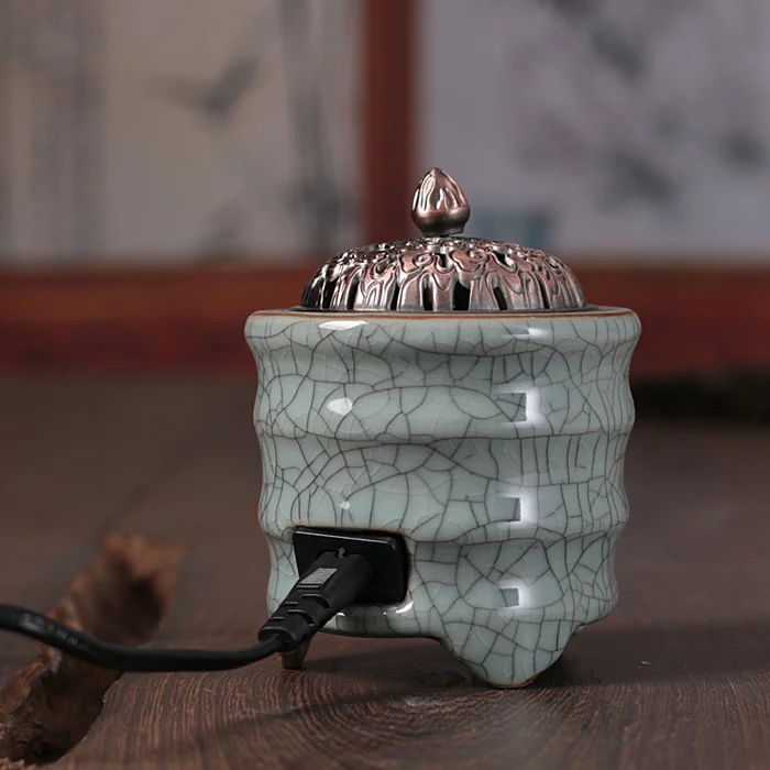 Обратный Ладан эфирное масло Керамика курильница электрическая горелка ладана