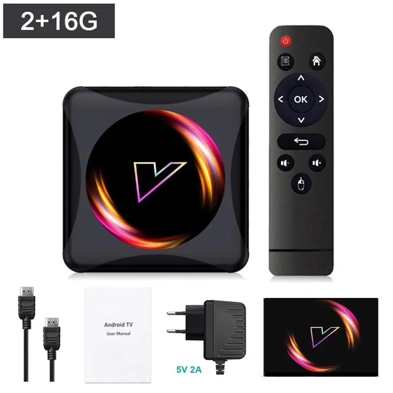 Z5 Smart TV Box Android 10 RK3318 Rockchip 1080p HD 4K Dual Frequency Set Top Box for Google Play Media Player Protable New