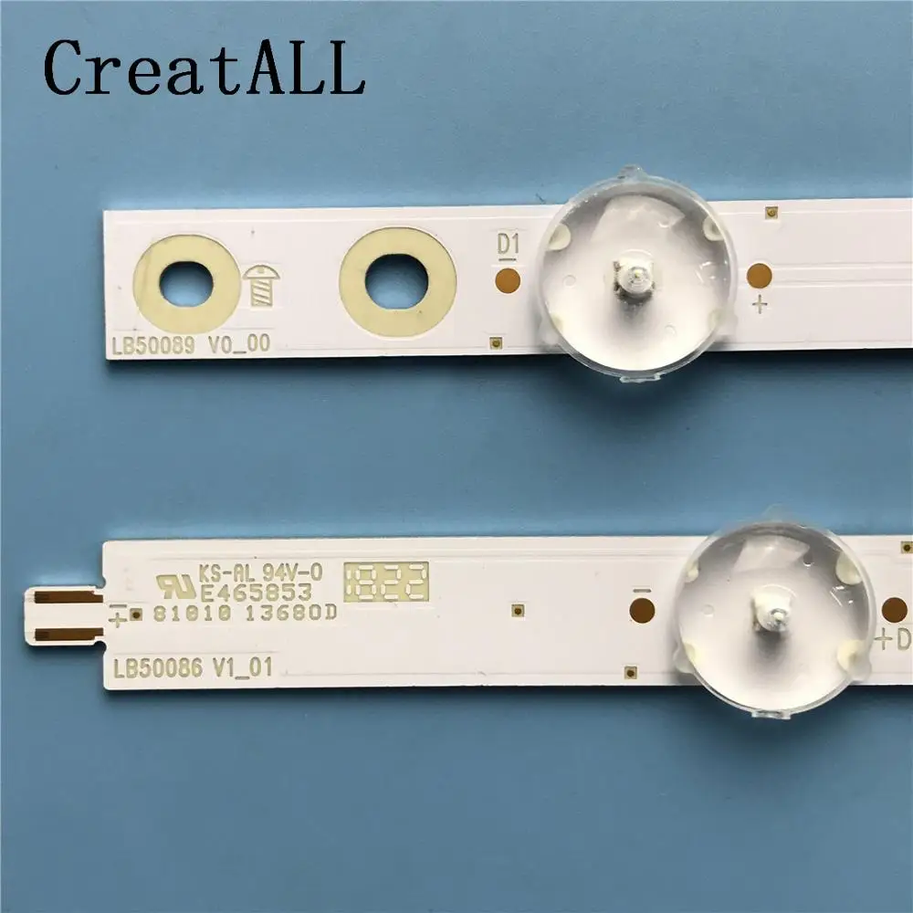 Светодиодная лента для подсветки Philips LB50086 V1 _ 00 V0 50PUS6162/12 50PUS6272 50PUS6703 50PUS6753 LB50089 LB50082