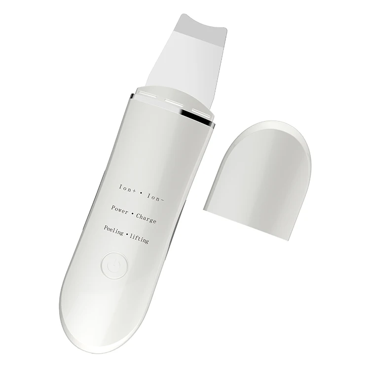 

Ladies portable new wireless charging ultrasonic skin scrubber