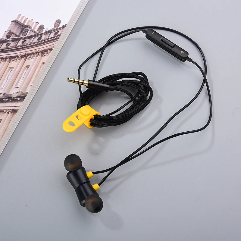 Наушники-вкладыши RMA155 Realme Buds 2 Bass 3 5 мм магнитные наушники с микрофоном проводная