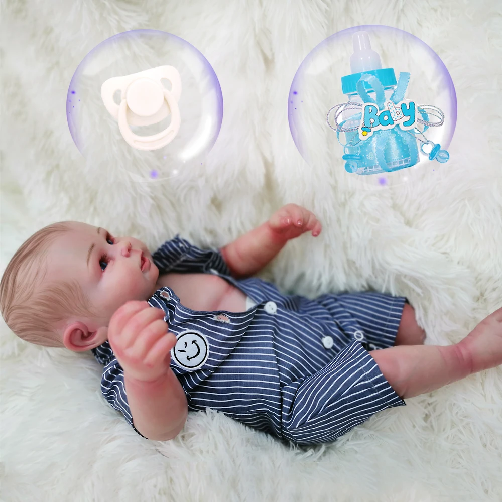 OtardDoll 20 дюймов Reborn baby doll 50 см полностью силиконовые реалистичные куклы-реборн Bonecas милая игрушка для подарка на день рождения