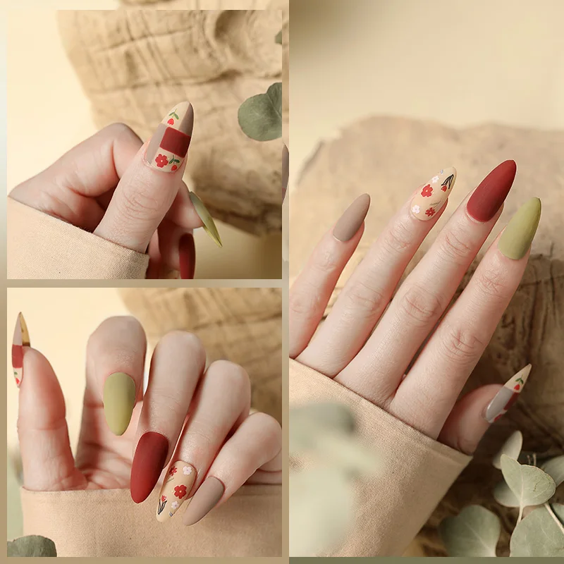 2020 Hot DIY 3D Nail Art Sticker Adhesive Decals Tool Small Flower Image Tattoo Decoration Wholesale Z0293 | Красота и здоровье