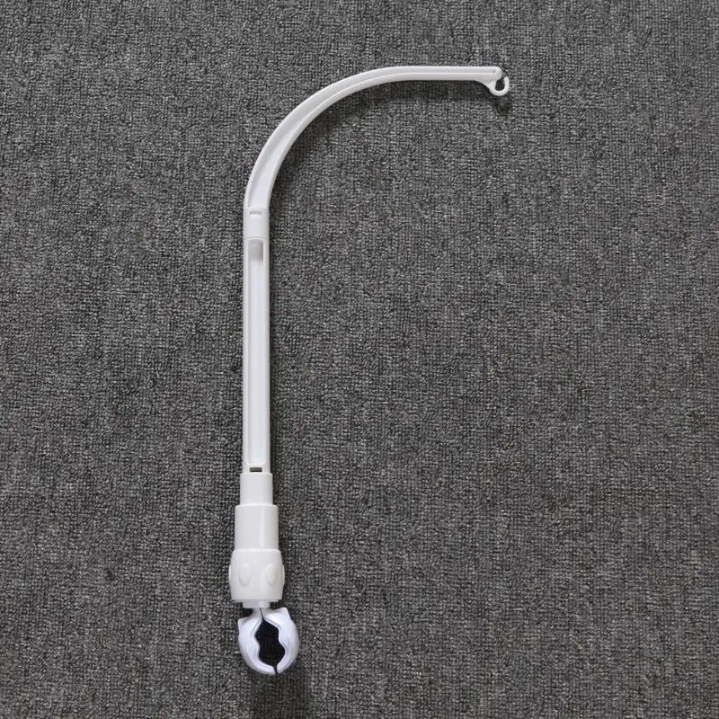 

Baby Crib Holder Plastic Plush Hanging Baby DIY Crib Mobile Bed Bell Toy Holder