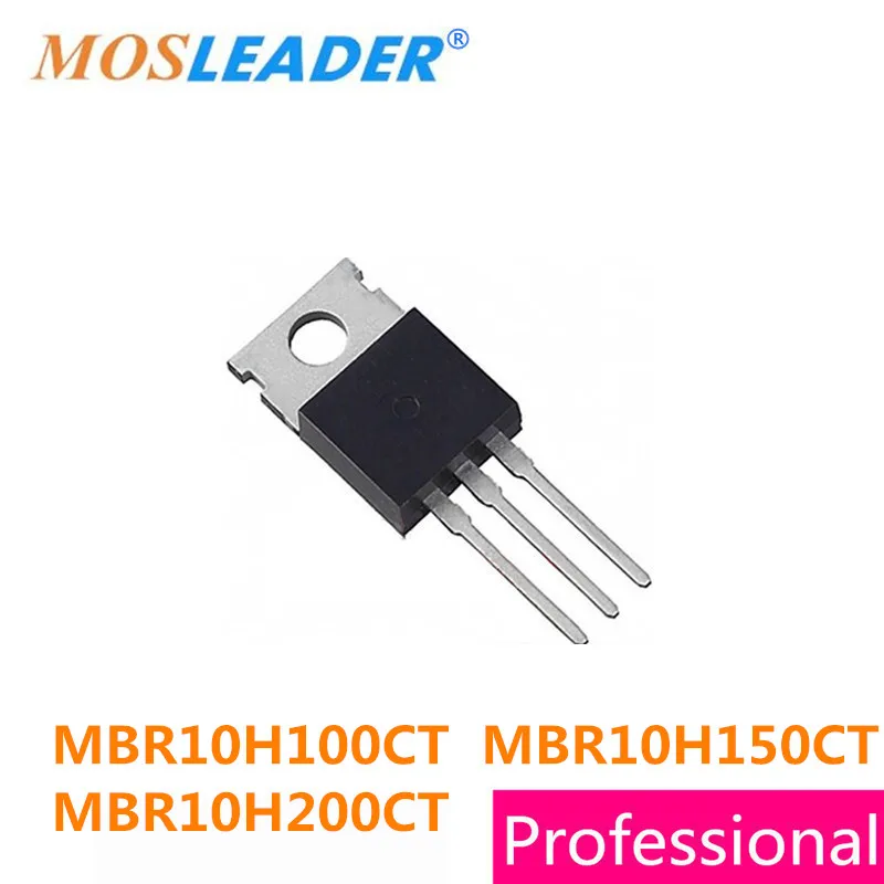 

Mosleader 50pcs TO220 MBR10H100CT MBR10H150CT MBR10H200CT MBR10H100 MBR10H150 MBR10H200