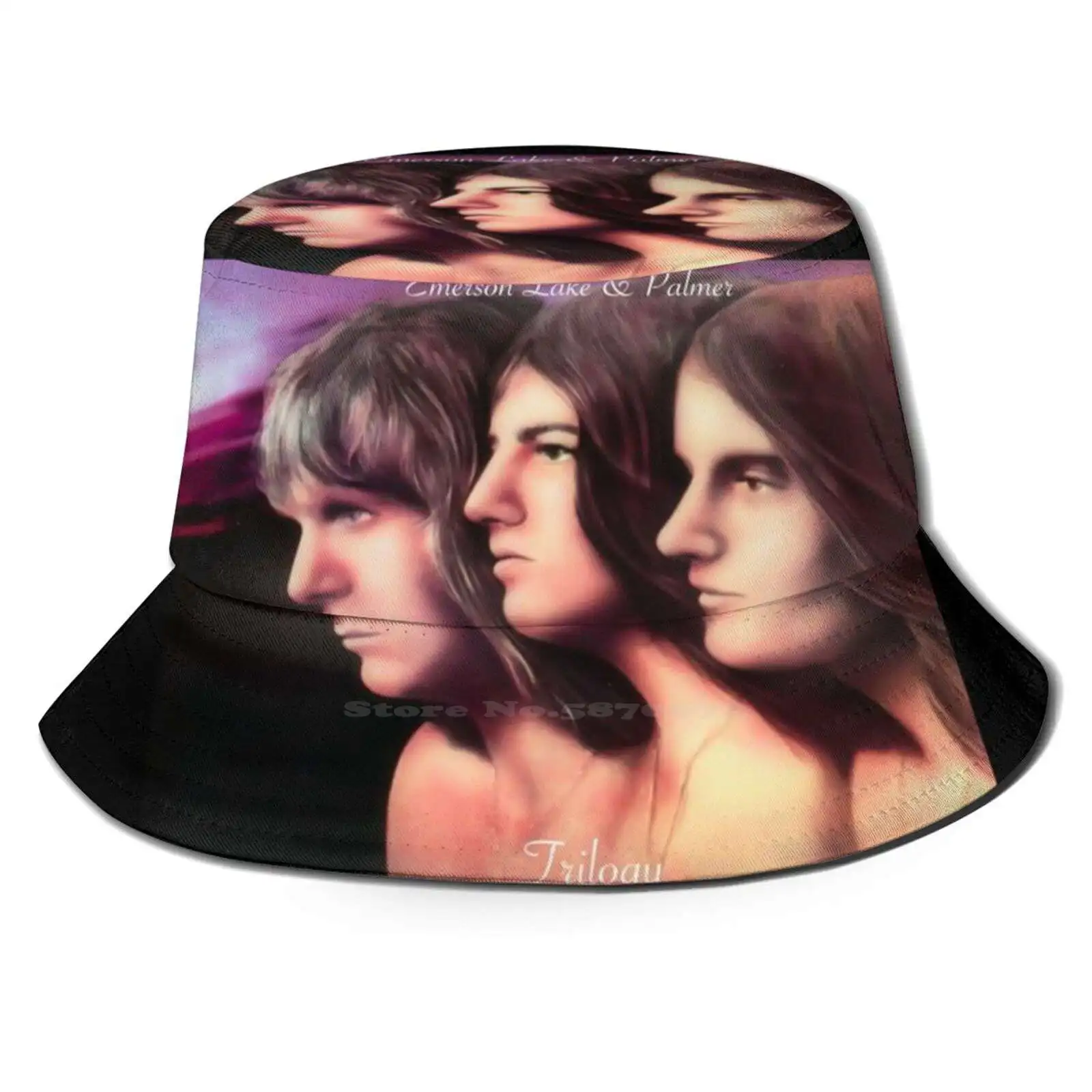 Обложка альбома трилогии Emerson Lake Палмера для мужчин и женщин модная дышащая