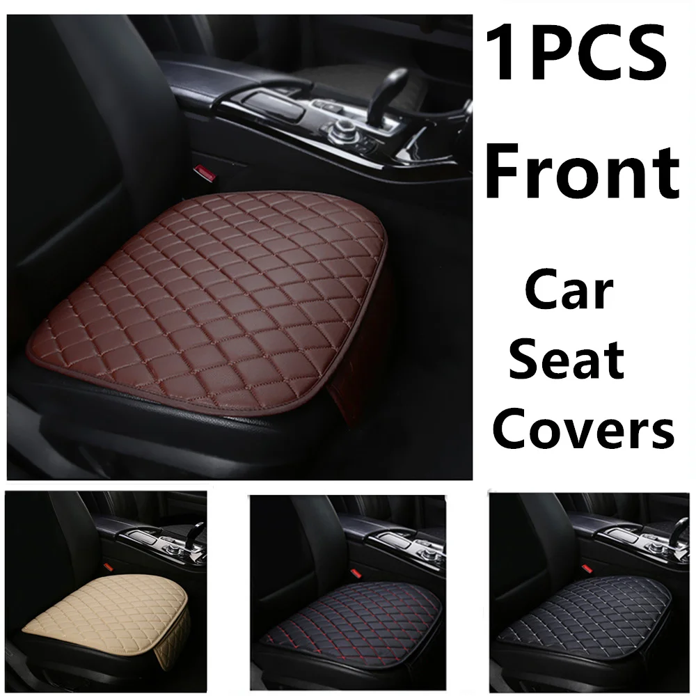 

1PCS Leather Car Seat Covers For TOYOTA Camry Highlander Harrier Sequoia Corolla Land Cruiser Mark X Premio Cars Seat Cushion