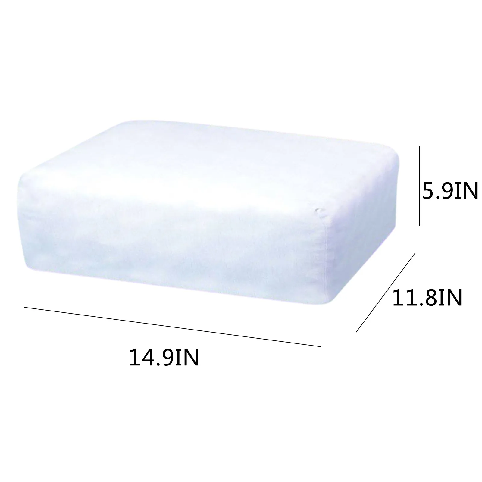 

Pillow Memory Foam Pillow Soft Pad Cushion Neck Support Pillow 35x28x15cm Ergonomic Memory Foam Pillow Smooth Stretchy Pillow