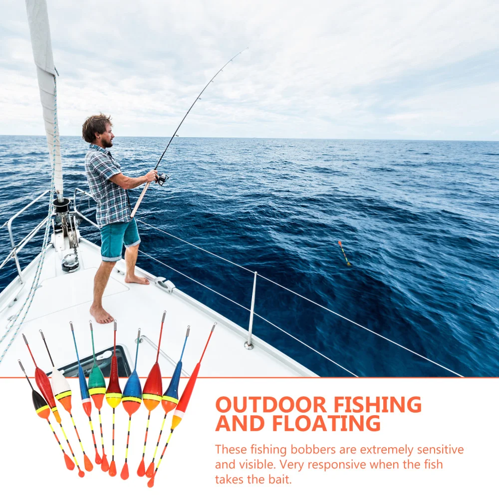 

20pcs Fishing Floats Fishing Bobbers Fishing Line Bobbers Fishing Gear