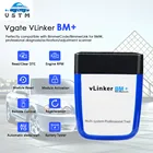 Автомобильный диагностический сканер Vgate vLinker BM + ELM327 V2.2 для BMW Bluetooth 4,0 wifi OBD 2 OBD2 ELM 327 инструмент для BMW