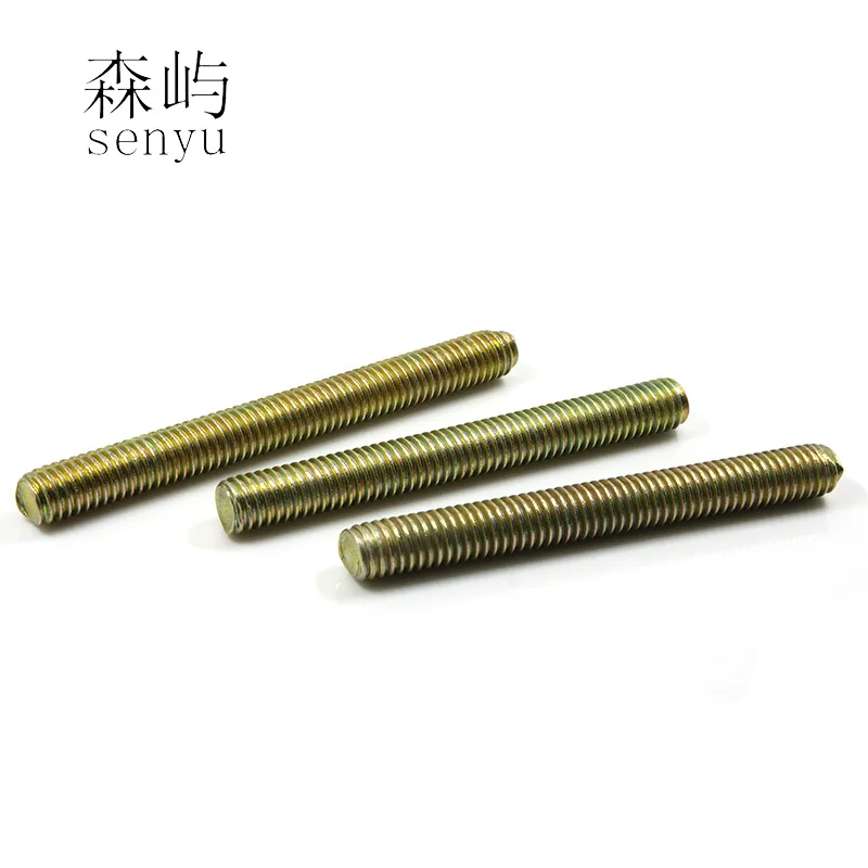 LUCHANG Бесплатная доставка M6 длинный оцинкованный метрический болт полный