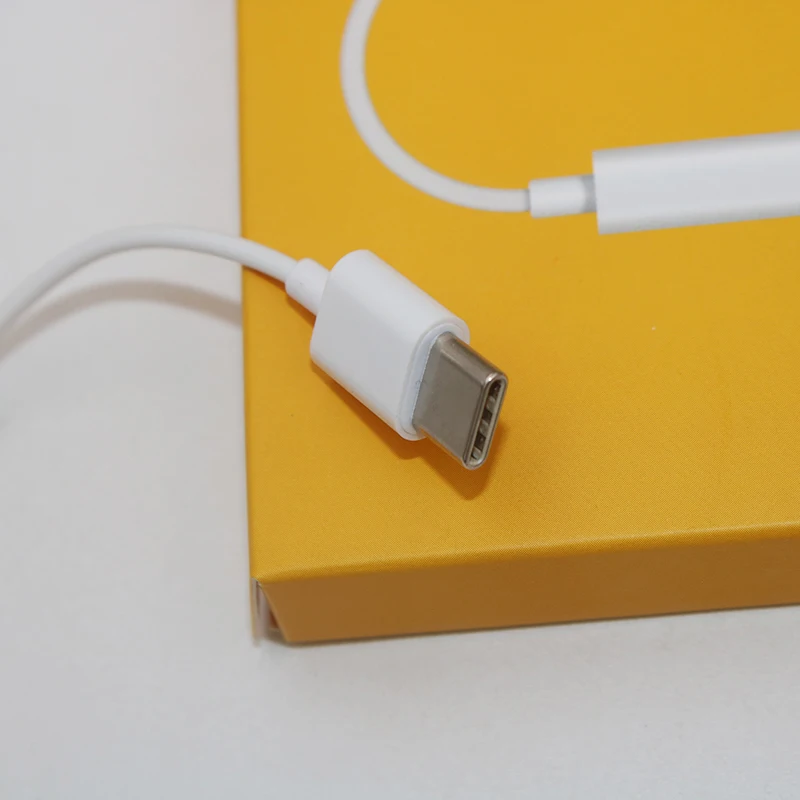 Оригинальный Realme 3 5 мм до Тип C аудио кабель для разъема наушников чтобы USB адаптер