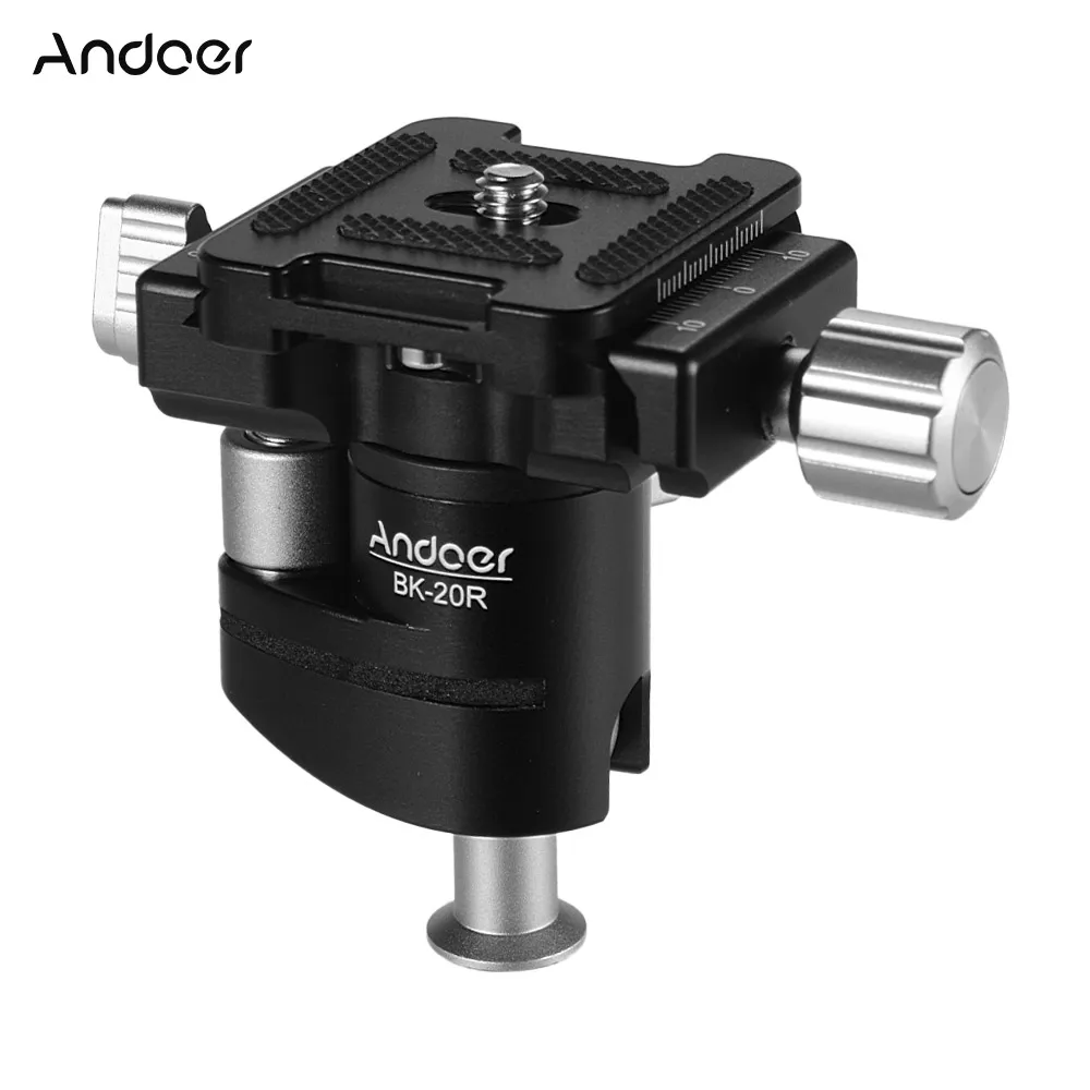 Andoer мини шаровая Головка 360 градусов вращающийся панорамный тренога для камеры с