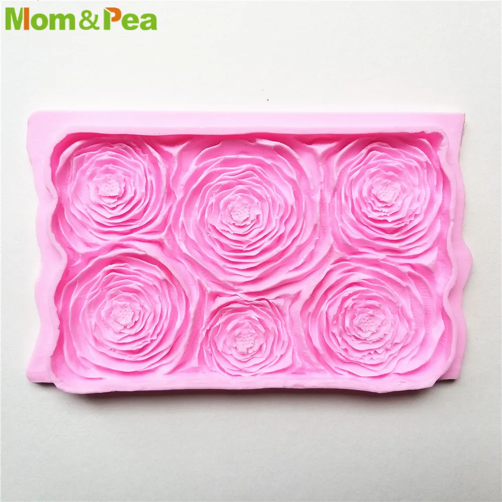 

XK1090 Flower Shaped Silicone Mold Gum Paste Chocolate Ornamental Fondant Mould Cake Decoration Tools