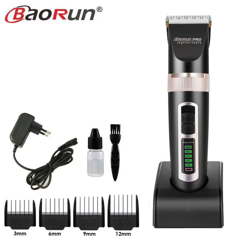 Профессиональная электрическая машинка для стрижки волос BAORUN A8 перезаряжаемый