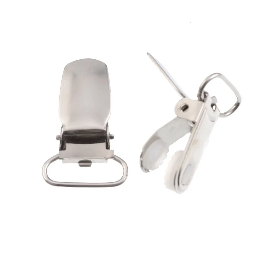 Бесплатная доставка 5 шт. металлические клипсы для соски без свинца с пластиковым