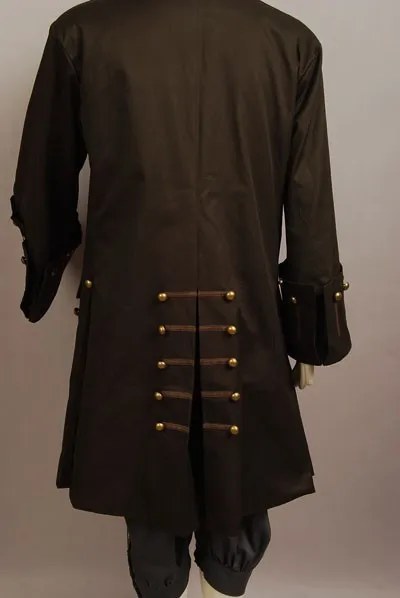 Костюм для косплея Джек Воробей Пираты Карибского моря жилет пояс рубашка штаны