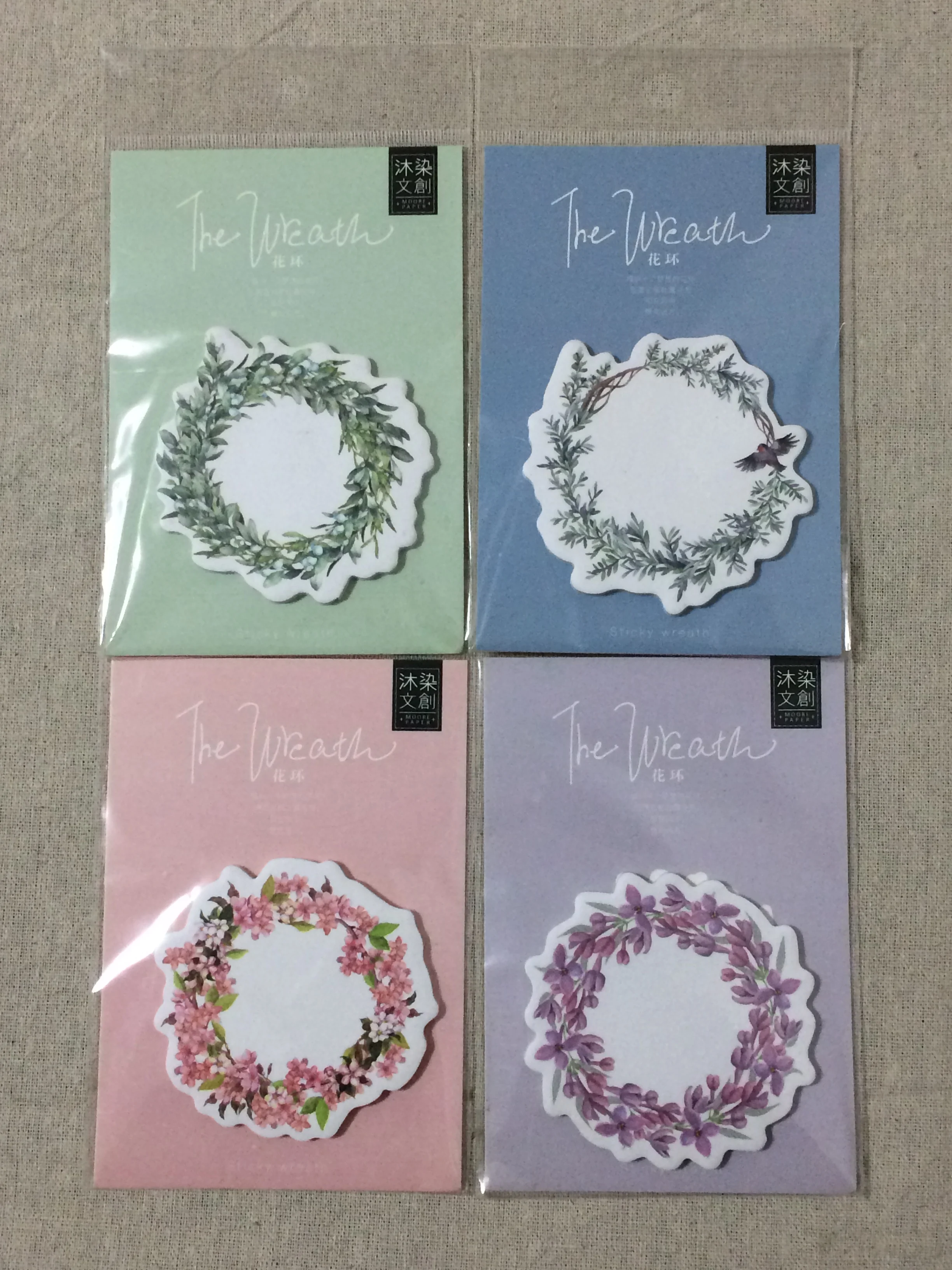 Цветочный Круглый блокнот для записей (1 упаковка) | Канцтовары офиса и дома