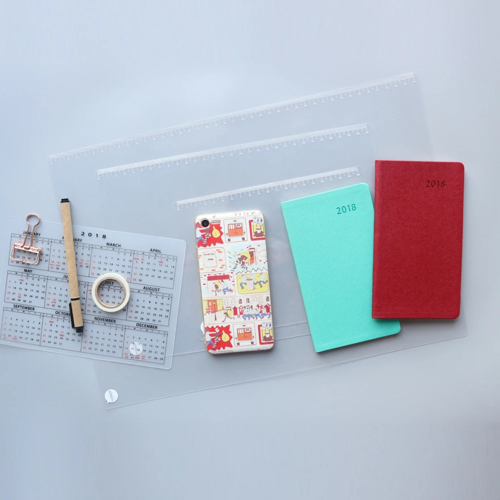 Классический прозрачный полипропиленовый материал Domikee канцелярские