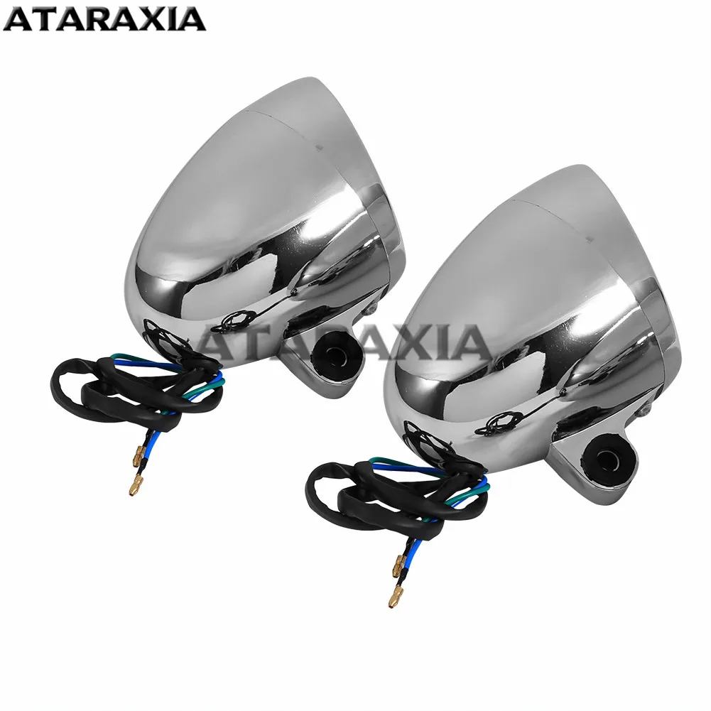 Универсальные мотоциклетные фары противотуманные в стиле ретро 10 Вт 12 В для Harley