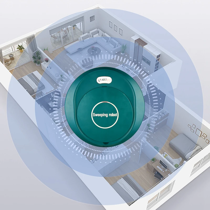 

Automatic Robot Smart Wireless Sweeping Vacuum Cleaner Dry Wet Cleaning Mop Machine Charging Intelligent Electric Sweeper Home