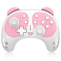 wireless bluetooth girls pink panda gamepad console remote controller pro wake up gamepads for nintendo switch windows pc