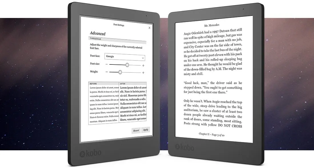 Kobo Aura edition 2 для чтения электронных книг e ink экран 6 дюймов 1024x768 сенсорный Wi Fi 4
