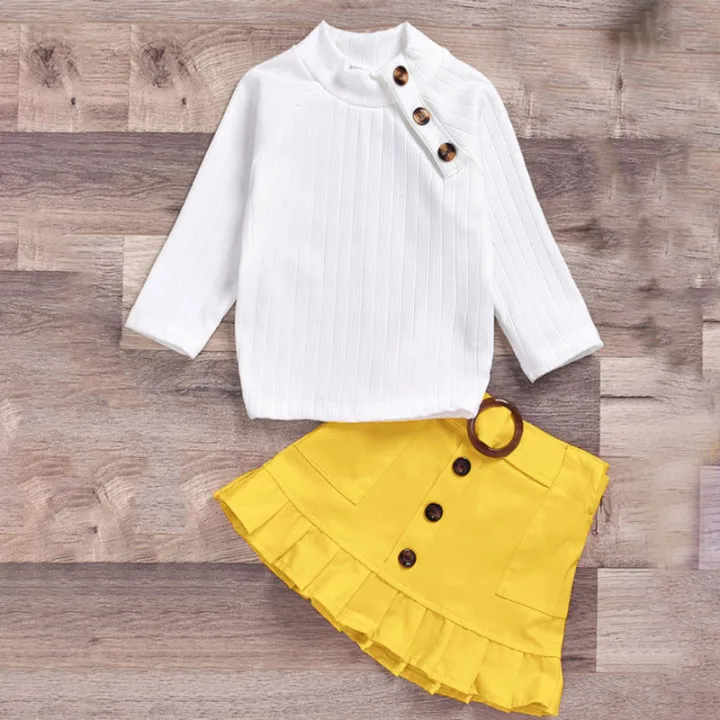 Bear Leader/Детские комплекты для девочек Новая модная детская одежда трикотажный топ