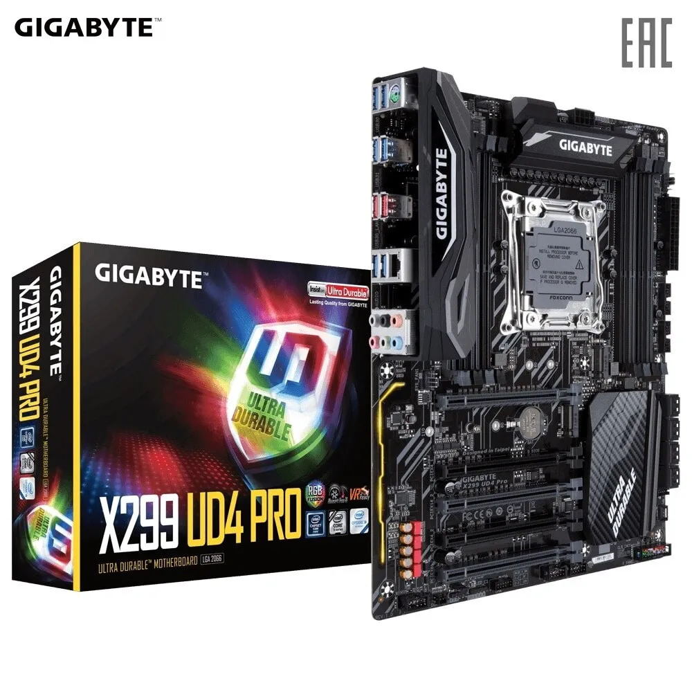 Материнская плата Gigabyte X299 UD4 Pro | Компьютеры и офис