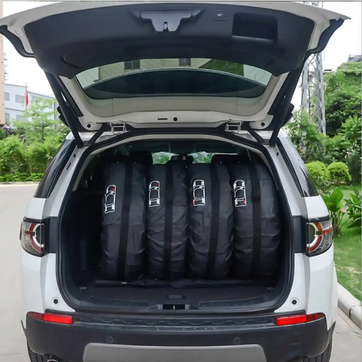 4 шт. универсальные чехлы для автомобильных запасных шин 13-20 дюймов | Автомобили и