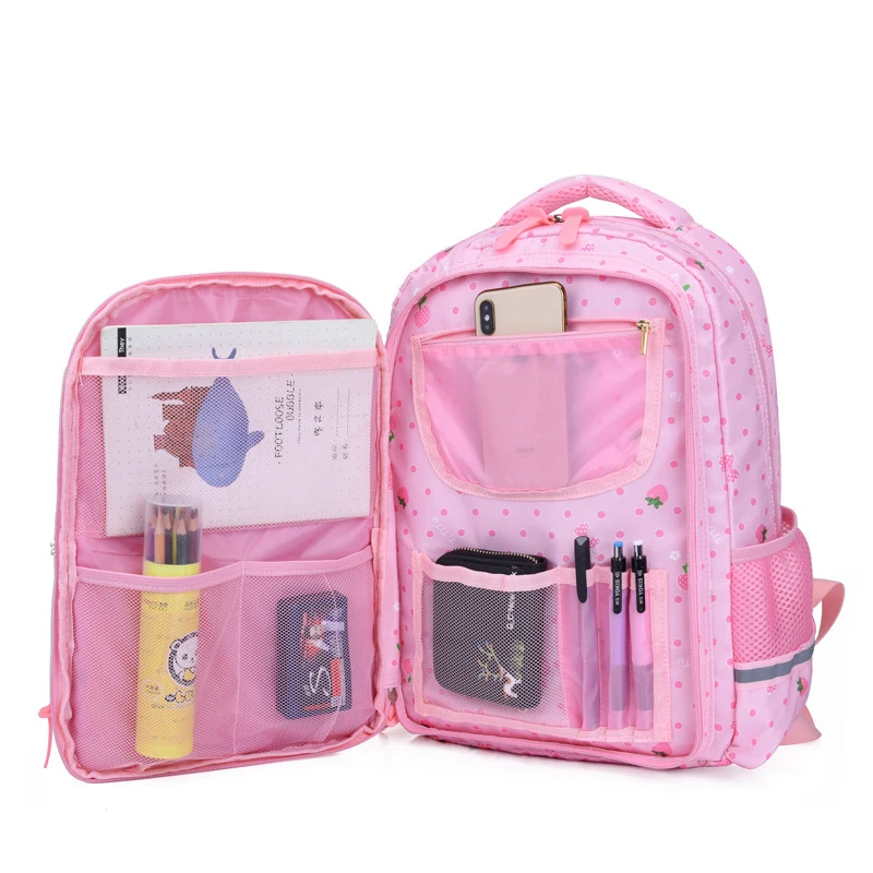 Рюкзак для девочек-подростков водонепроницаемый ортопедический школьный 2021 |