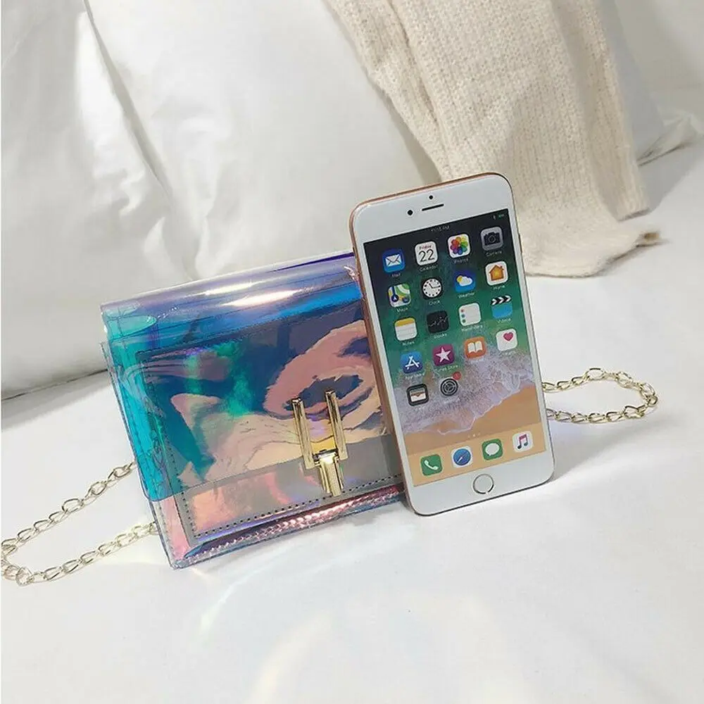 

Bag Beach Bag Shoulder Messenger Bags Crossbody Transparent Laser Women Fashion
