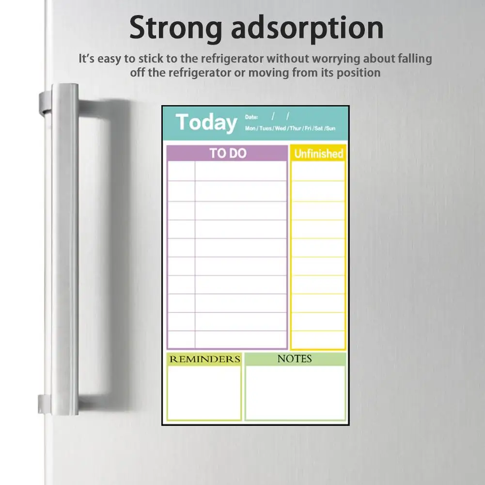 

Магнитный Ежедневник формата А3, ежемесячный календарь, настольный сухой стираемый календарь, доска, расписания, наклейка на холодильник, д...