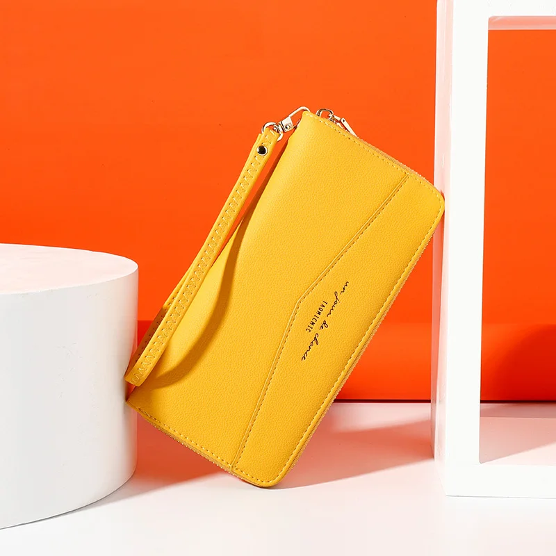 Незаменимые кожаные кошельки для женщин 2020 тонкий Континентальный удобный