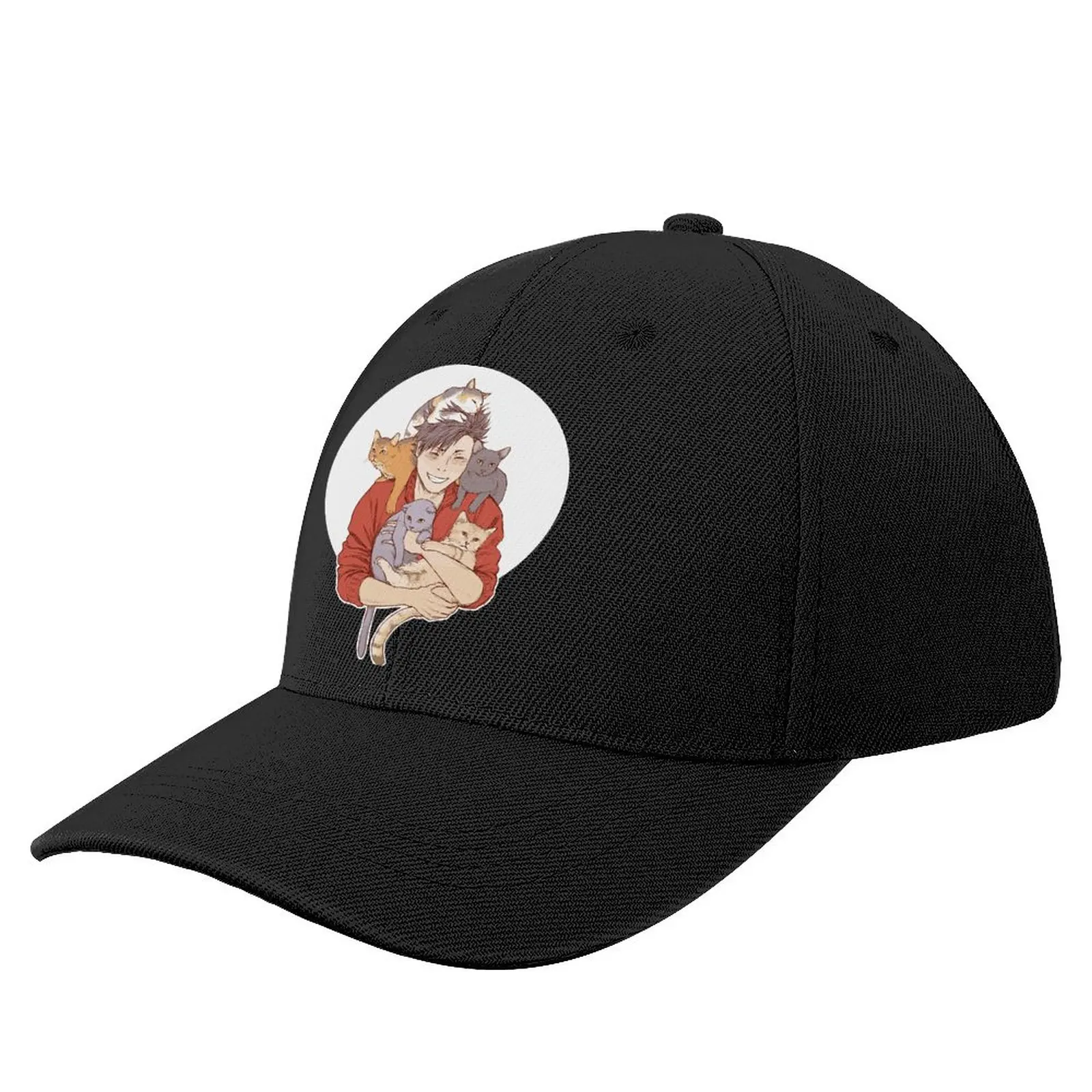 

Haikyuu Baseball Cap Dropshipping Polyester Vintage Baseball Hat Girl Summer Print Cap