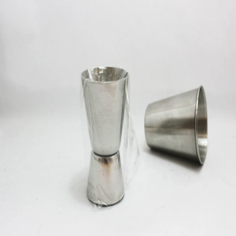 Bar 20/40 мл mesaures Jigger Одиночная двойная короткая мерная чашка для напитков|Подносы
