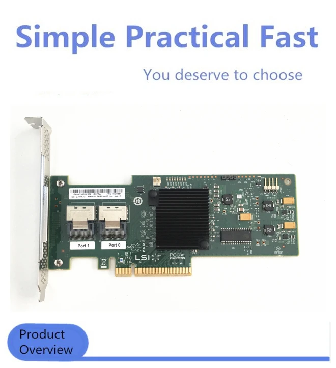 Используется IBM ServeRaid M1015 46M0861 SAS/SATA PCI-e RAID контроллер = LSI SAS9220-8i