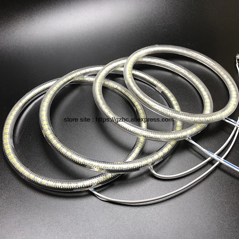 HochiTech супер яркий белый цвет светильник SMD светодиодный ангельские глазки для FORD