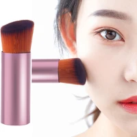 new 1pcs multifunction mini flat oblique head makeup brush liquid foundation blush makeup brush makeup tools for sales