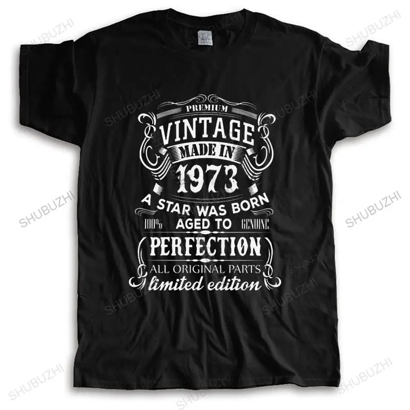 Футболка мужская из мягкого хлопка с коротким рукавом в винтажном стиле | Мужская