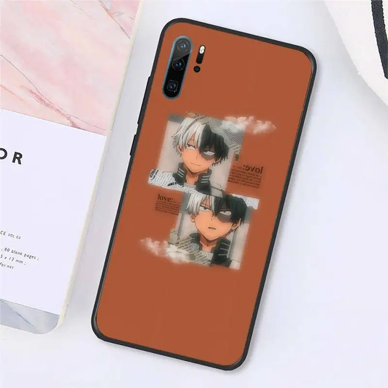

Shoto Todoroki My hero academia Phone Cases For Huawei honor Mate P 10 20 30 40 Pro 10i 9 10 20 8x Lite Y91C V17 6.38 6.44