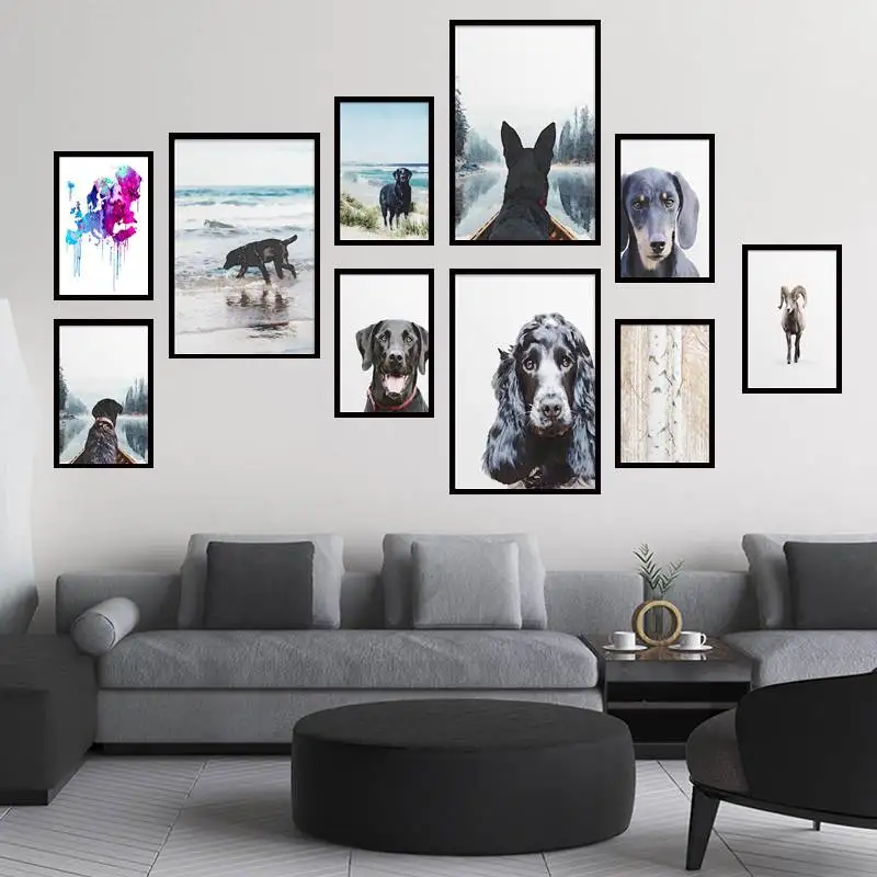 

Bighorn Sheep Painting - Cabin work Lodge Home Gift Art Wall Painting Bar Cafe Decor