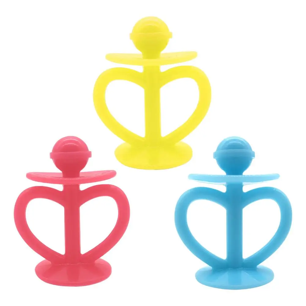 

Baby Soothing Teether Super Soft Baby Chew Toys Bite Resistant Durable Baby Silicone Teether Toys From All Angles For Infant B