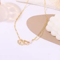 lolita jewelry g shaped autumn and winter new style trendy long style niche design autumn and winter necklace