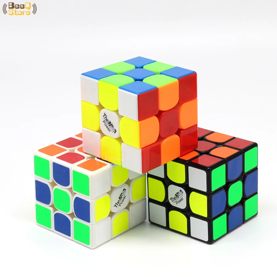 3x3 Mofangge valk3 мощный магический куб 3 слоя головоломка Magico Cubo Black Stickerless WCA конкурсная