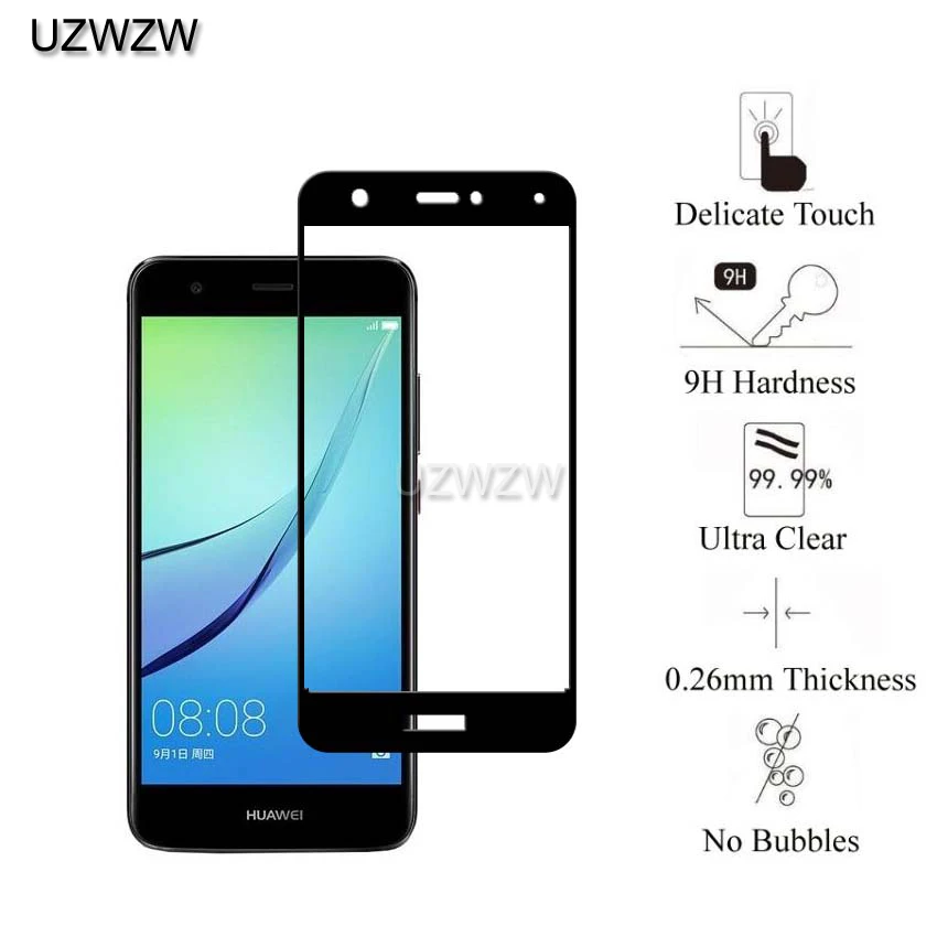 2 шт для huawei Nova стекло полное покрытие закаленное стекло для huawei Nova защита экрана 9H твердое защитное стекло
