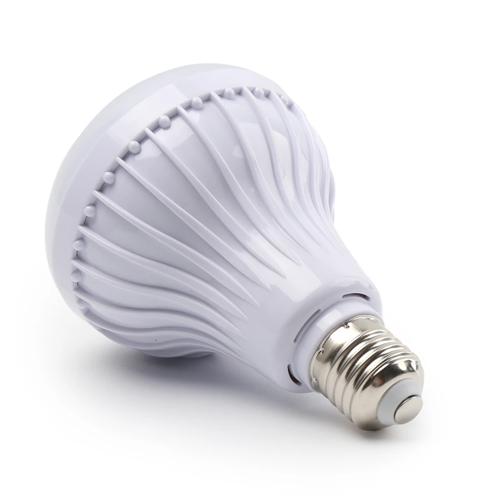 RGB Лампочка Bluetooth динамик музыка воспроизведение диммируемая Светодиодная лампа